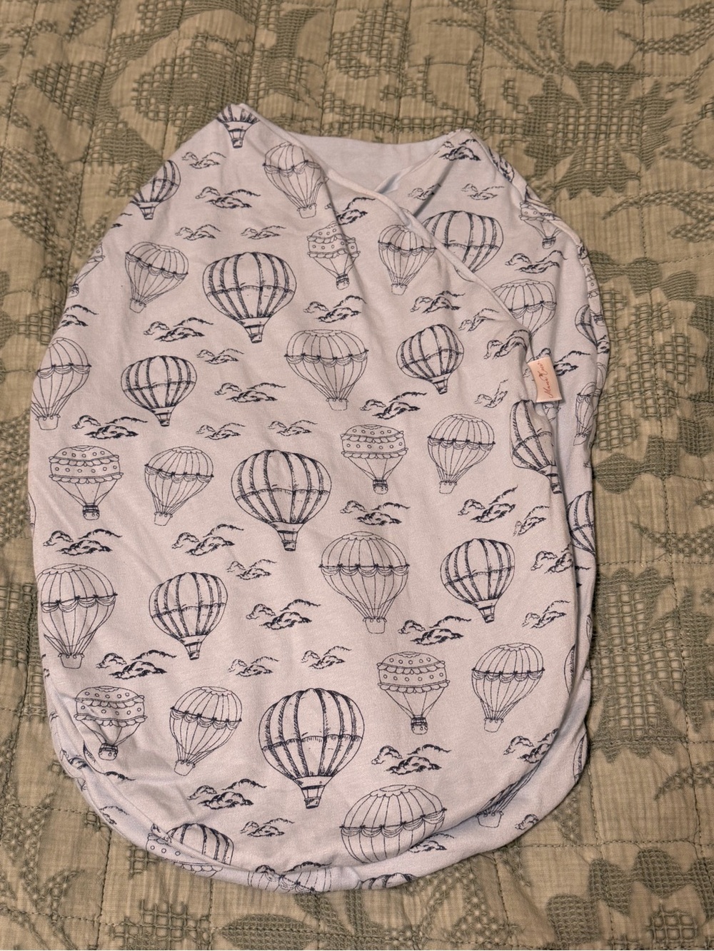 Mama Coco 0-3M Hot Air Balloon & Dot Swaddles NWOT
